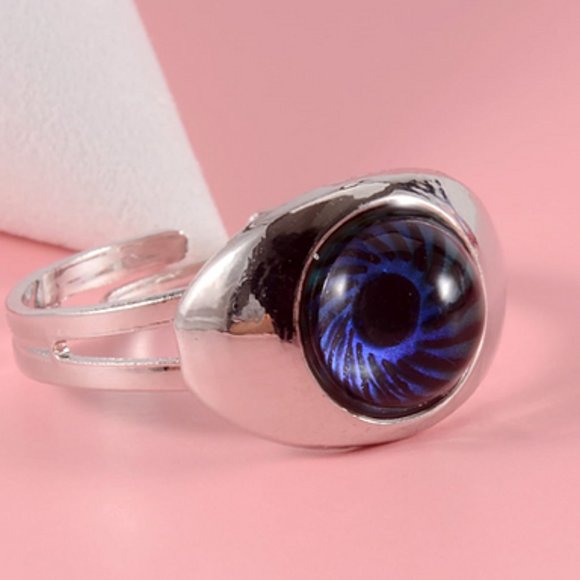 Mood Ring fun retro adjustable gift cute jewelry retro seventies - Picture 2 of 3